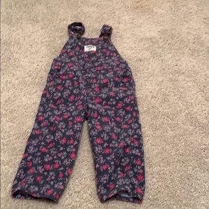 Oshkosh Floral overalls